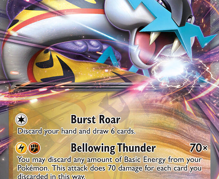 Raging Bolt ex Pokemon Kaart