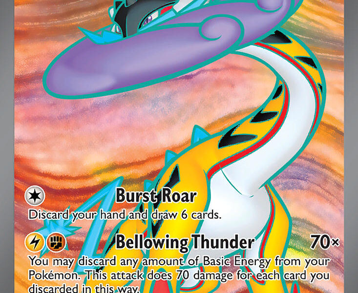 Raging Bolt ex Pokemon Kaart