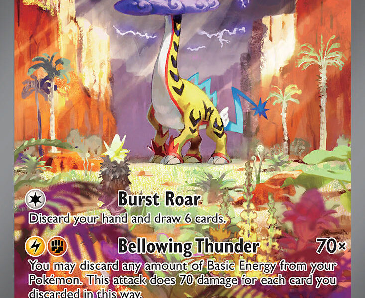 Raging Bolt ex Pokemon Kaart