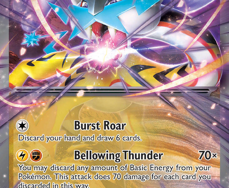 Raging Bolt ex Pokemon Kaart