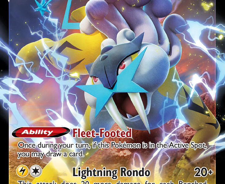 Raikou V Pokemon Kaart
