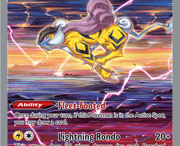 Raikou V Pokemon Kaart