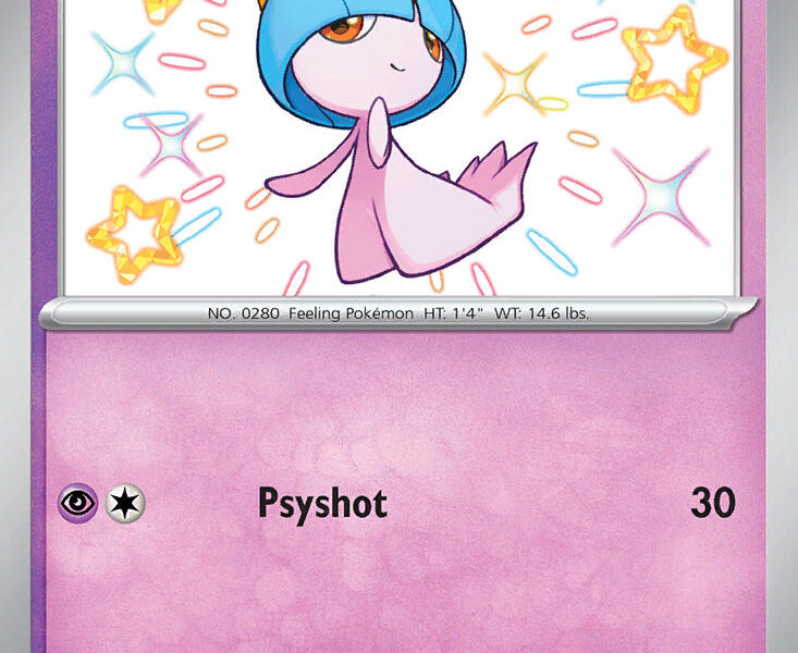 Ralts Pokemon Kaart