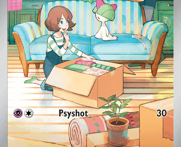 Ralts Pokemon Kaart
