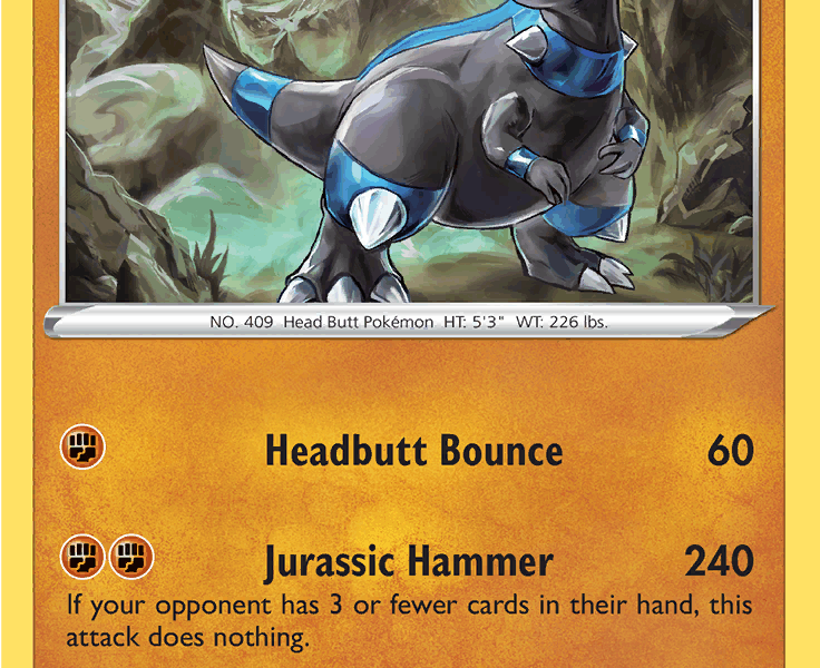 Rampardos Pokemon Kaart