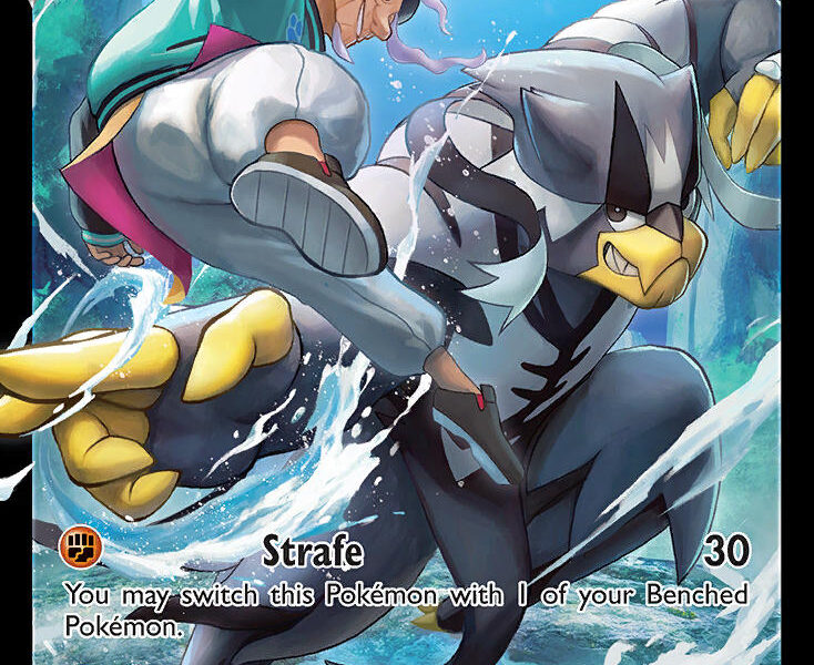 Rapid Strike Urshifu V Pokemon Kaart