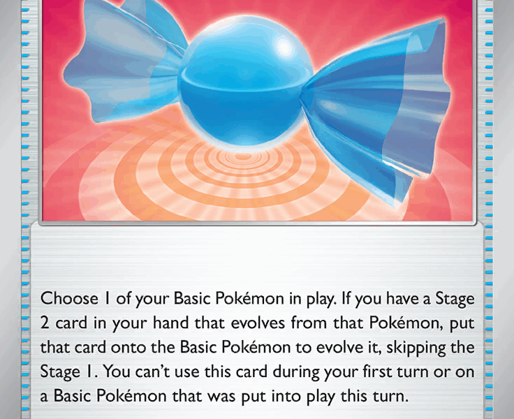Rare Candy Pokemon Kaart