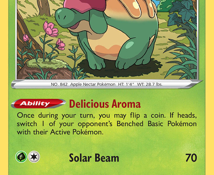 Appletun Pokemon Kaart
