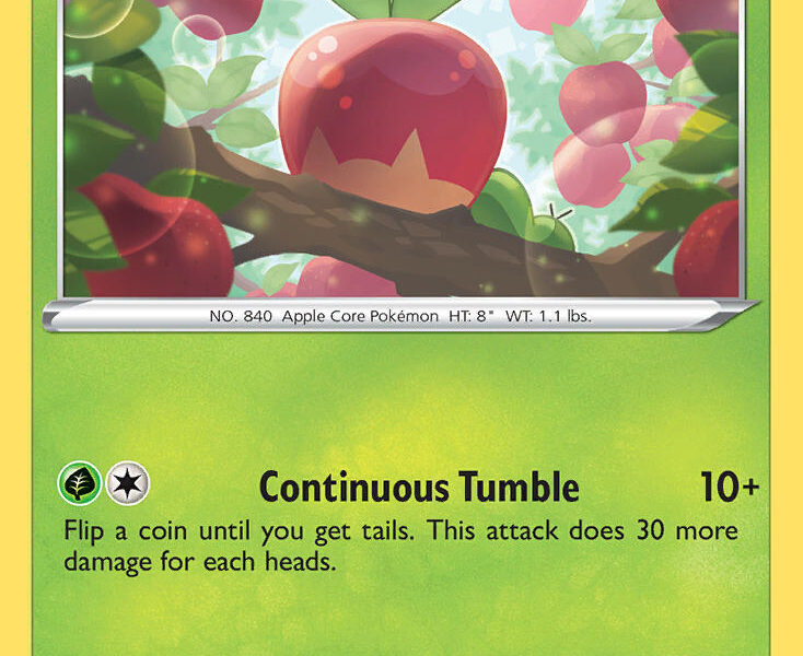 Applin Pokemon Kaart