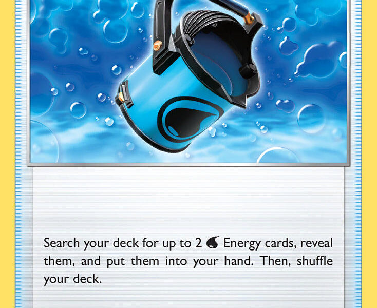 Capacious Bucket Pokemon Kaart
