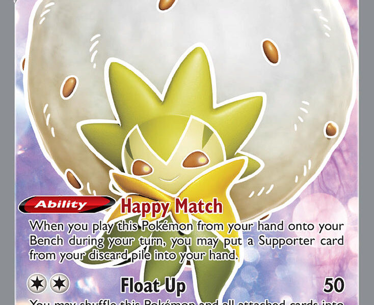 Eldegoss V Pokemon Kaart