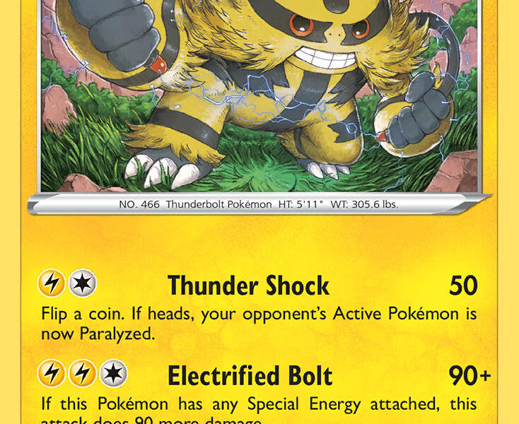 Electivire Pokemon Kaart