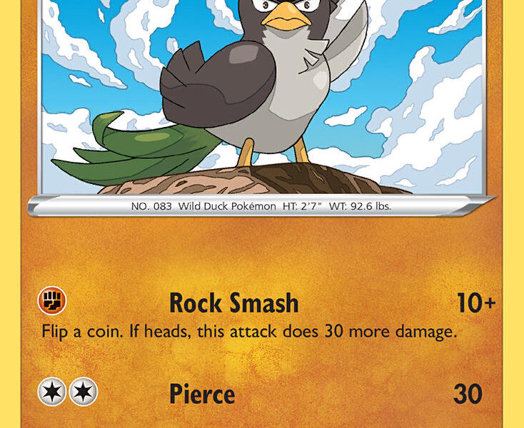 Galarian Farfetch’d Pokemon Kaart