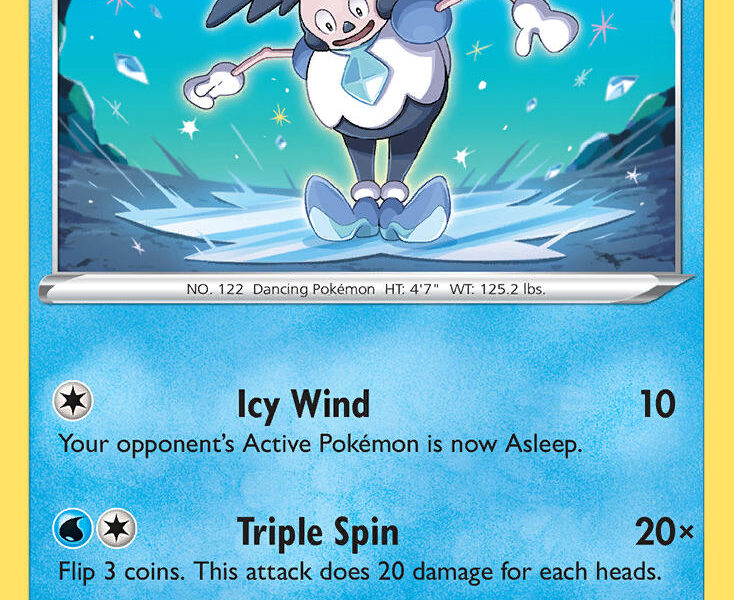 Galarian Mr. Mime Pokemon Kaart