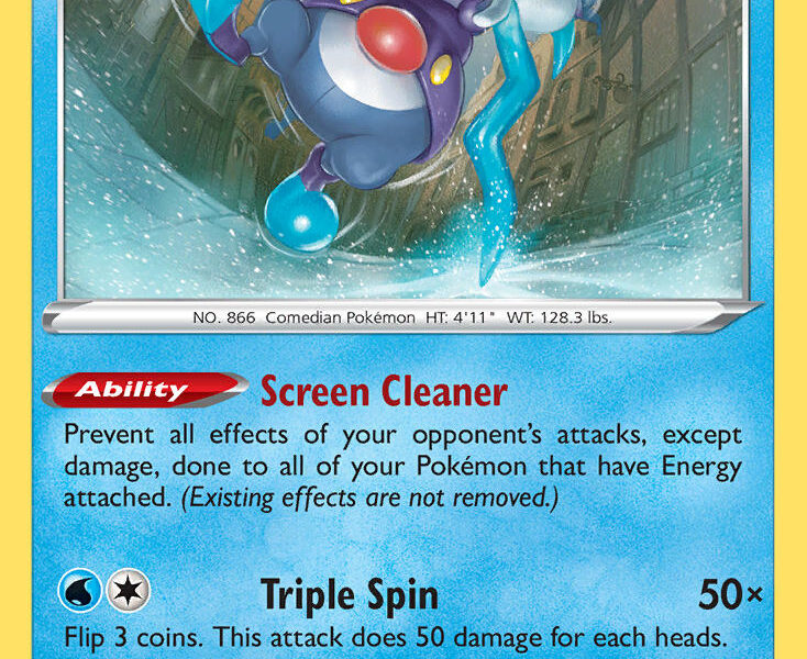 Galarian Mr. Rime Pokemon Kaart