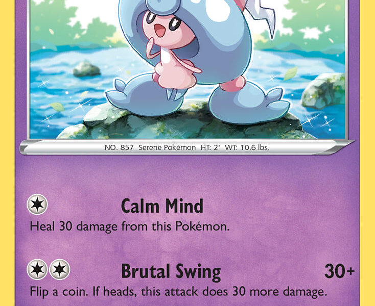 Hattrem Pokemon Kaart