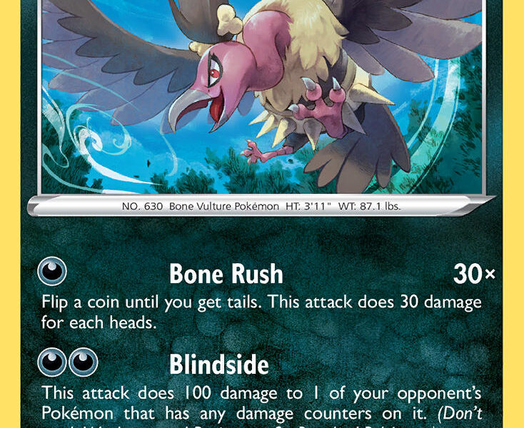 Mandibuzz Pokemon Kaart