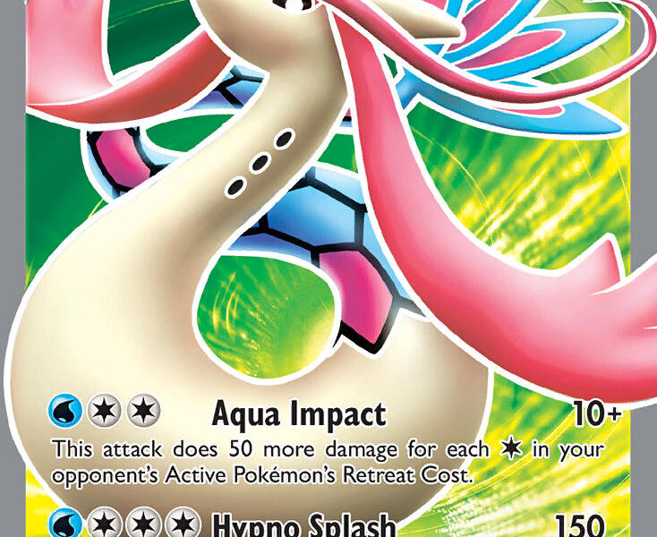 Milotic V Pokemon Kaart