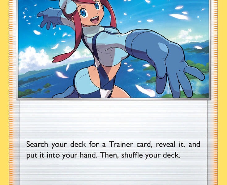 Skyla Pokemon Kaart