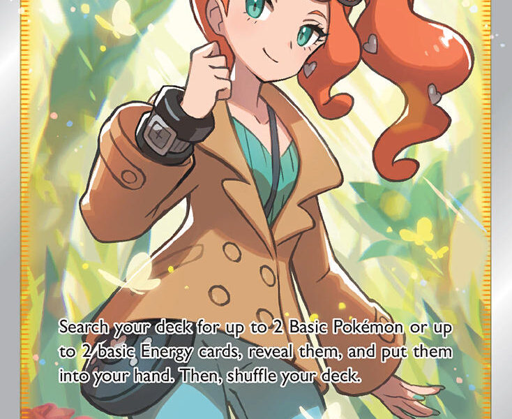 Sonia Pokemon Kaart