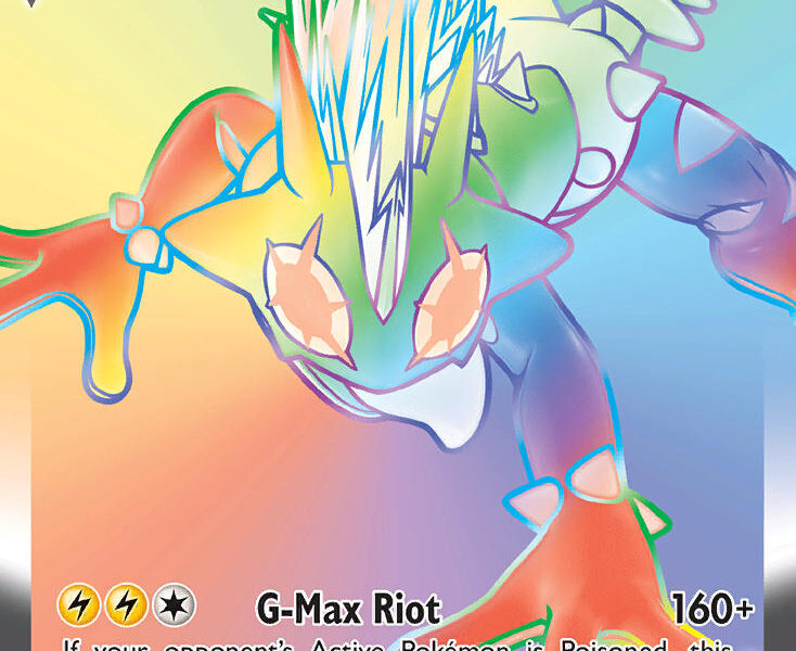 Toxtricity VMAX Pokemon Kaart