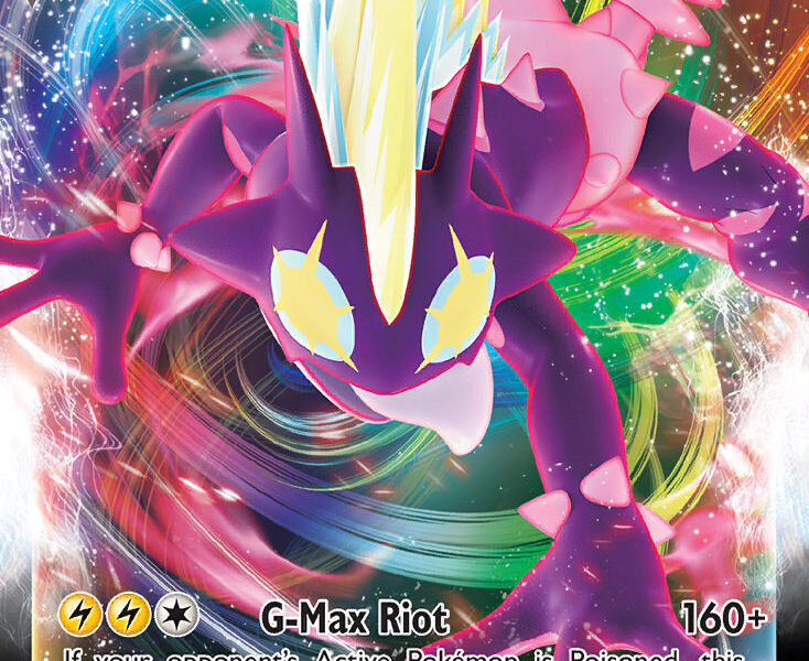 Toxtricity VMAX Pokemon Kaart