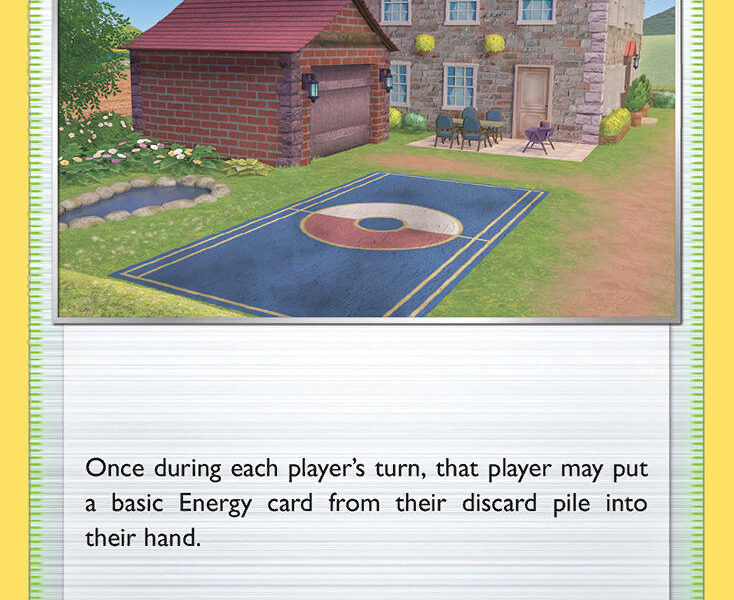 Training Court Pokemon Kaart