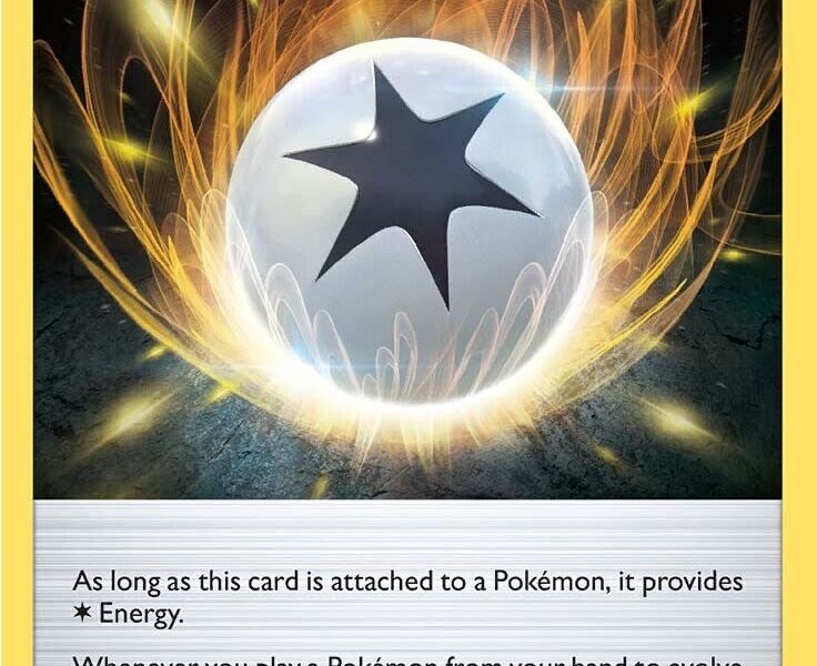Regenerative Energy Pokemon Kaart