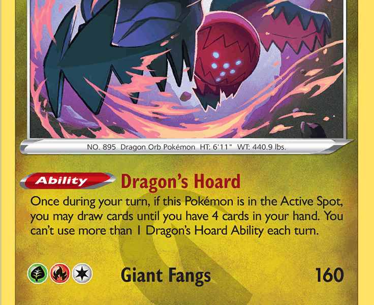 Regidrago Pokemon Kaart