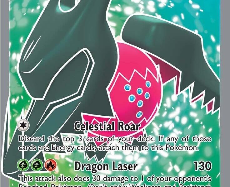 Regidrago V (Full Art) Pokemon Kaart