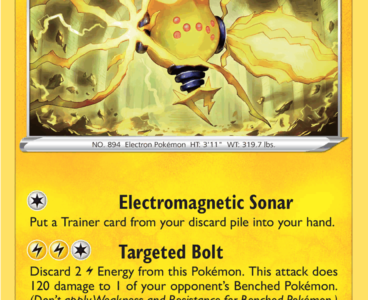 Regieleki Pokemon Kaart