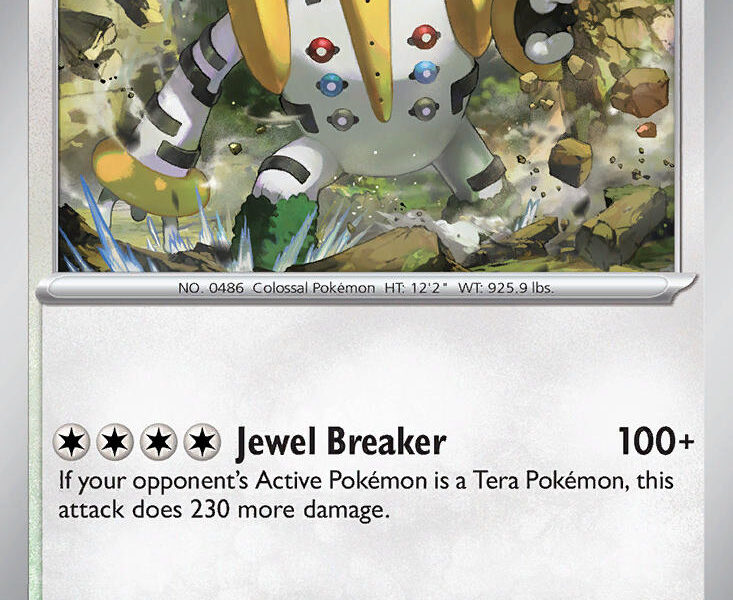 Regigigas Pokemon Kaart