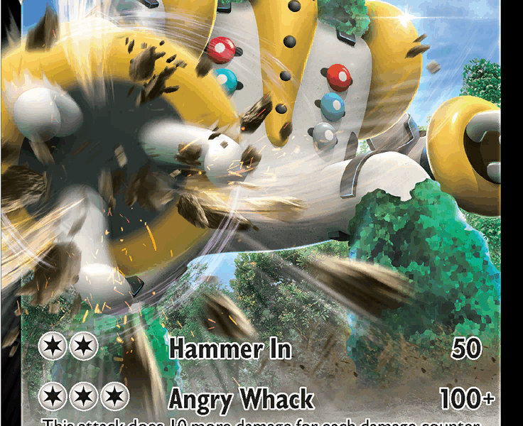 Regigigas V Pokemon Kaart