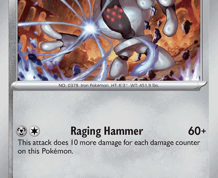 Registeel Pokemon Kaart