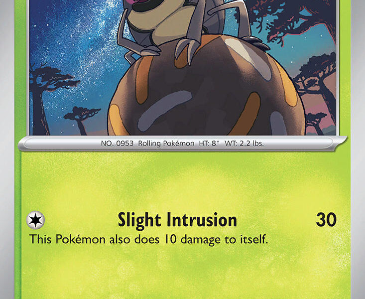 Rellor Pokemon Kaart