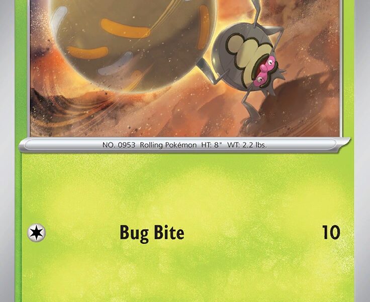 Rellor Pokemon Kaart