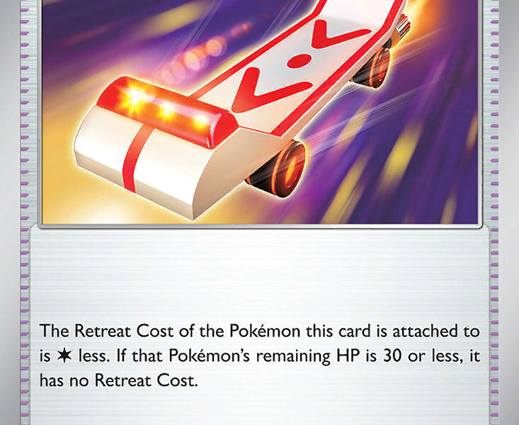 Rescue Board Pokemon Kaart