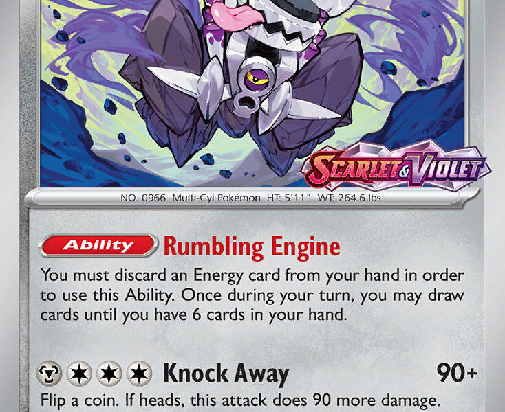 Revavroom Pokemon Kaart