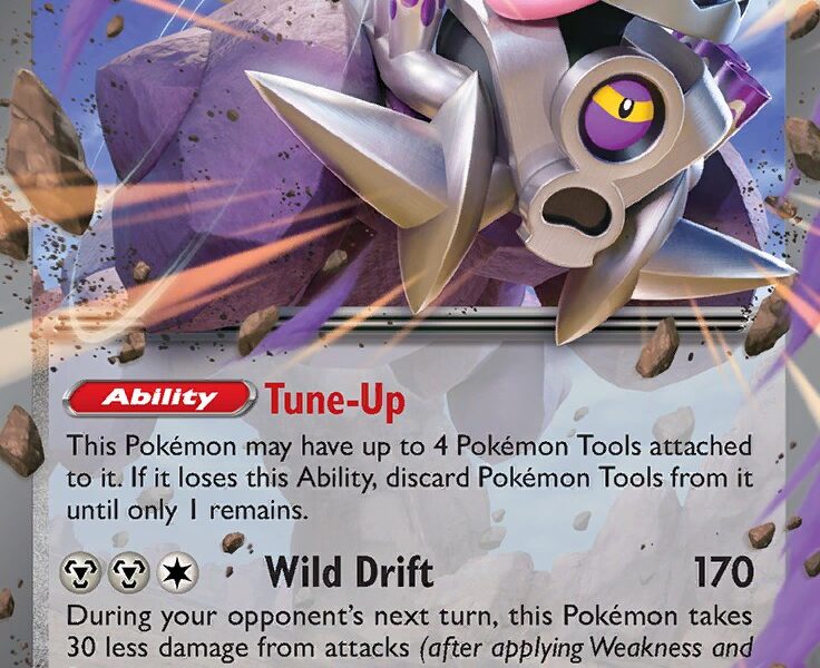 Revavroom ex Pokemon Kaart