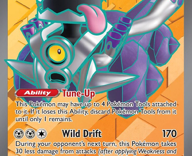 Revavroom ex Pokemon Kaart
