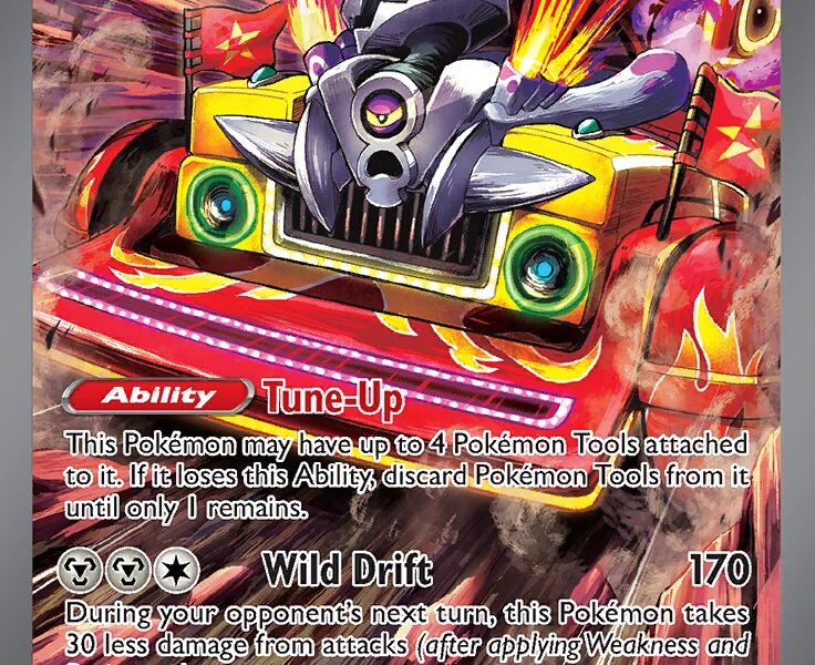 Revavroom ex Pokemon Kaart