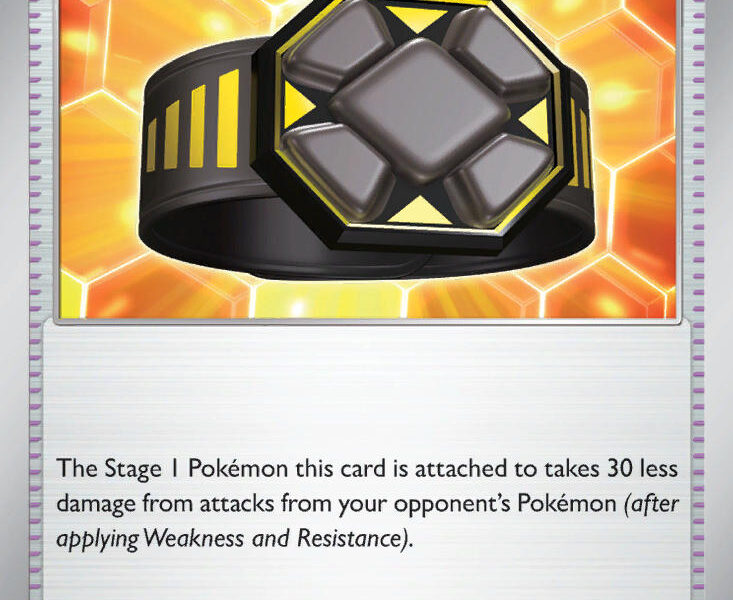 Rigid Band Pokemon Kaart