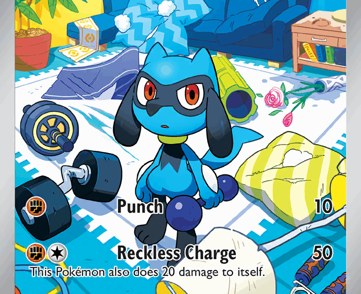 Riolu Pokemon Kaart