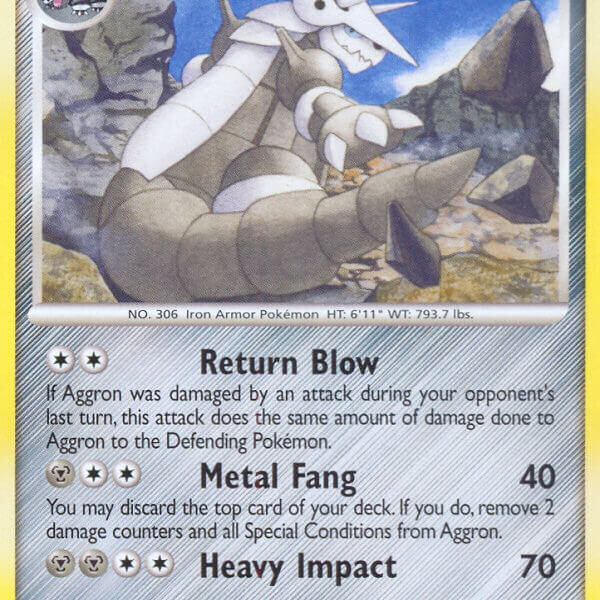 Aggron Pokemon Kaart