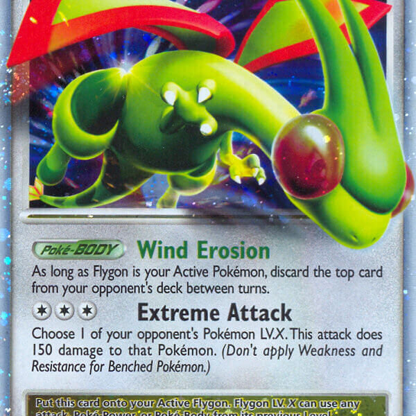 Flygon LV.X Pokemon Kaart