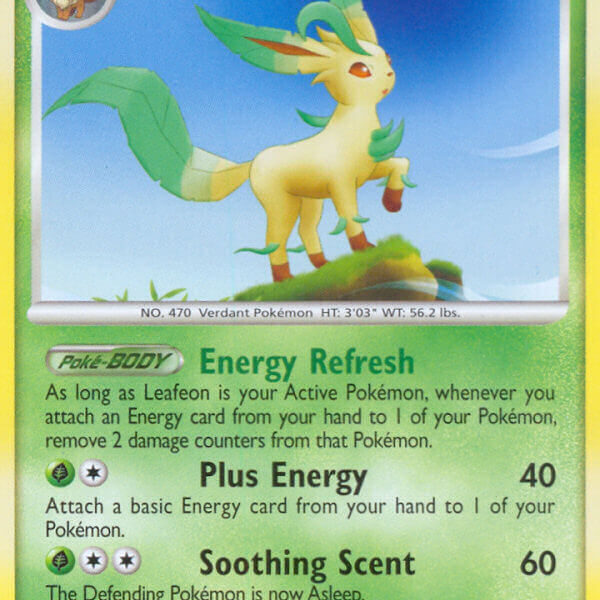 Leafeon Pokemon Kaart