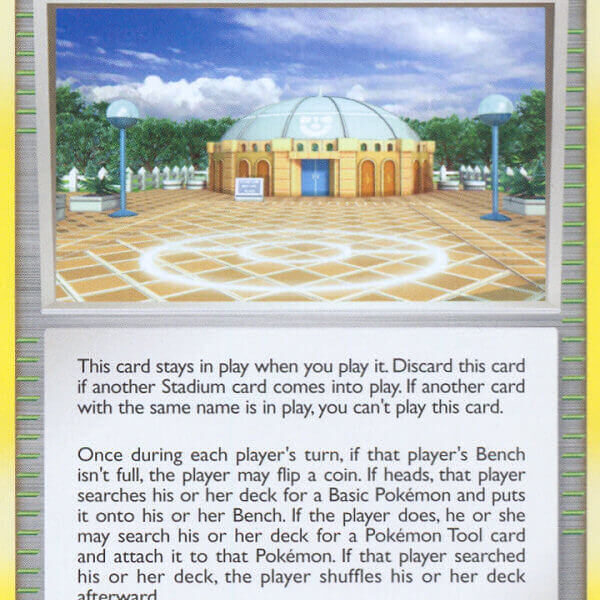 Pokémon Contest Hall Pokemon Kaart
