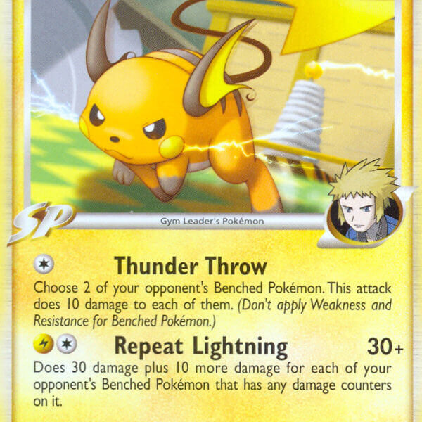 Raichu GL Pokemon Kaart