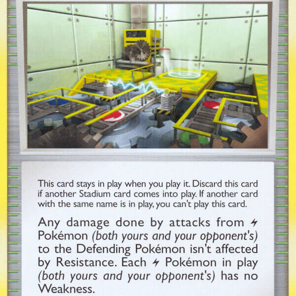 Sunyshore City Gym Pokemon Kaart