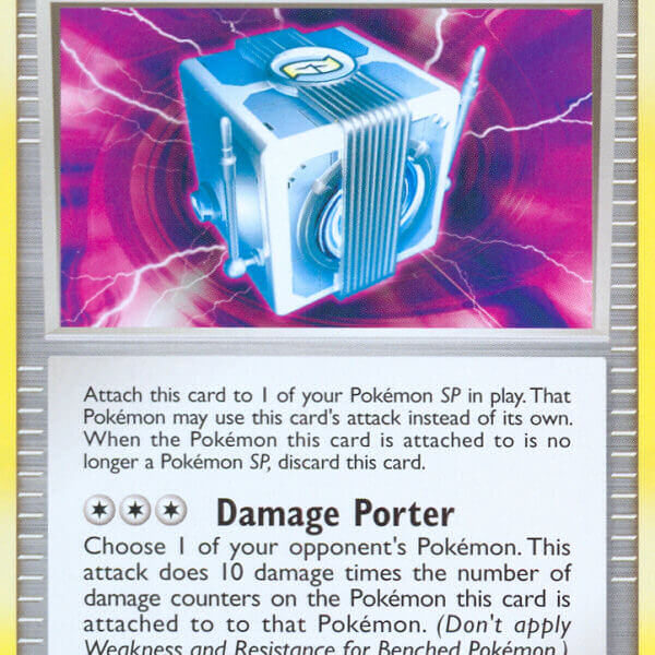Team Galactic’s Invention G-107 Technical Machine G Pokemon Kaart
